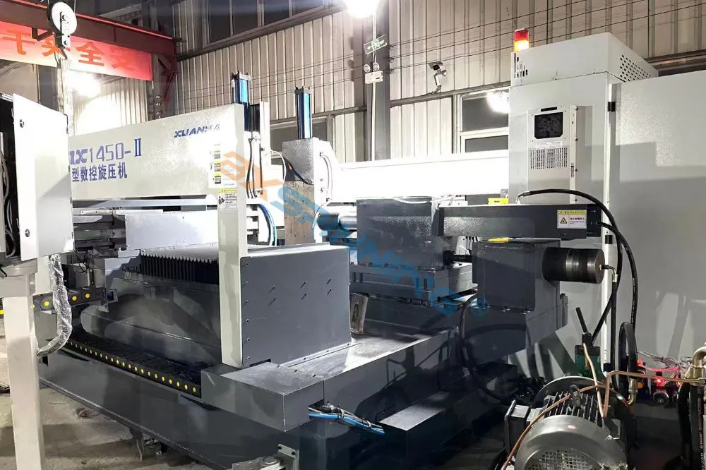 Heavy Duty Hydraulic Twin Wheel CNC Spinning Machines