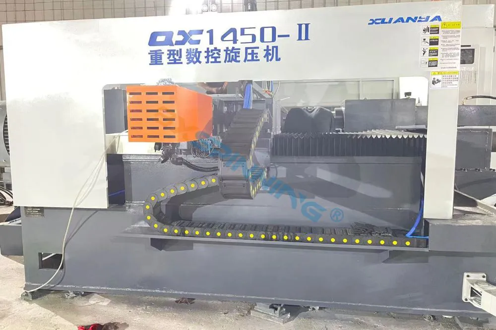 Heavy Duty Hydraulic Twin Wheel CNC Spinning Machines