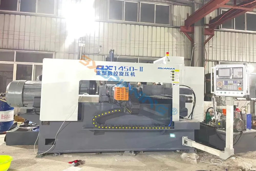 Heavy Duty Hydraulic Twin Wheel CNC Spinning Machines