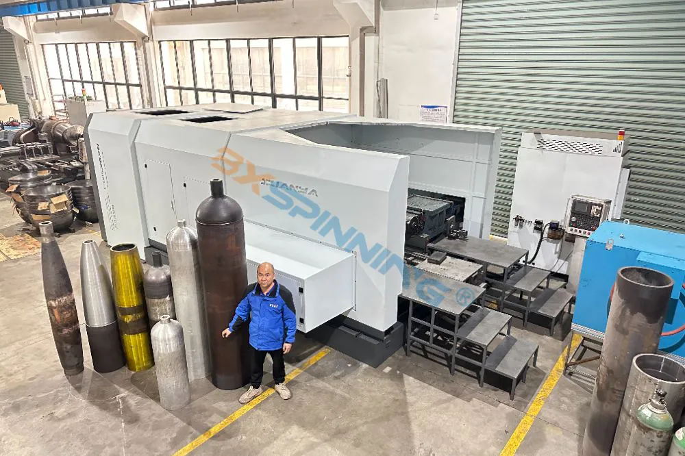 Heavy Duty Powerful Hydraulic Necking-in Spinning Machine