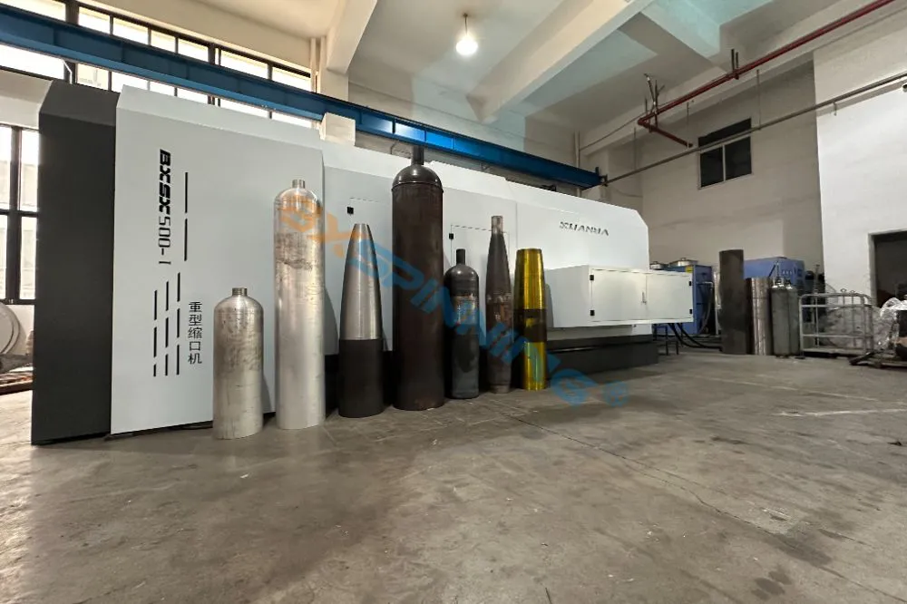 Heavy Duty Powerful Hydraulic Necking-in Spinning Machine