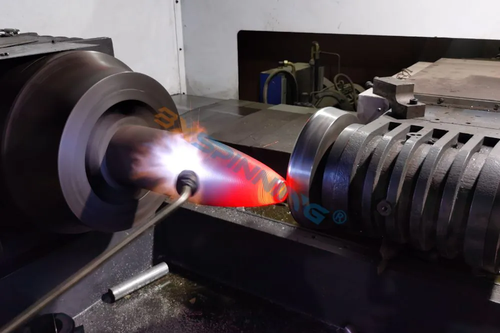 Heavy Duty Powerful Hydraulic Necking-in Spinning Machine