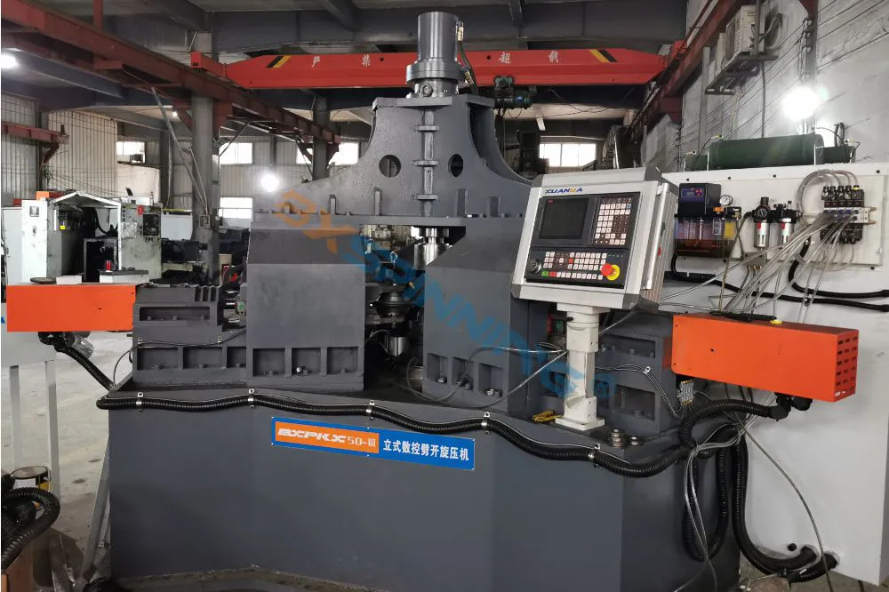 Vertical CNC Split Spinning Machine