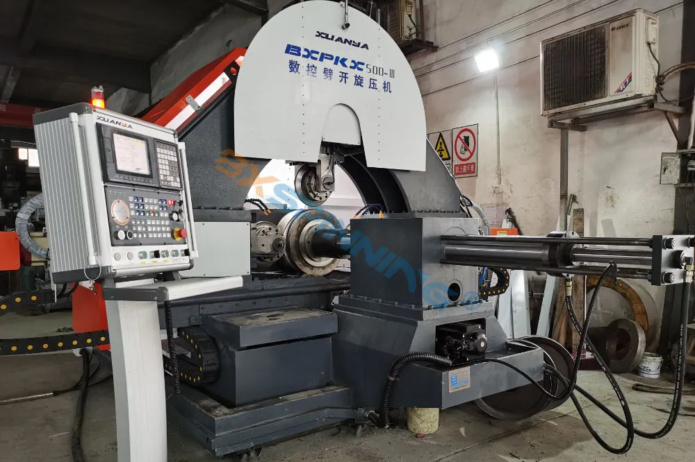 Powerful CNC Split Spinning Machine