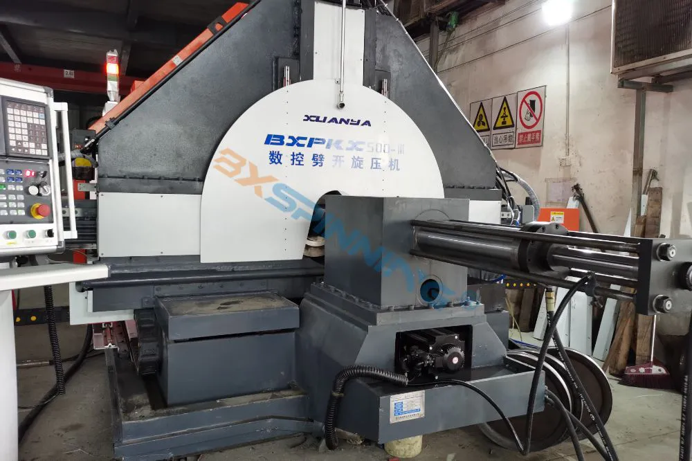 Powerful CNC Split Spinning Machine