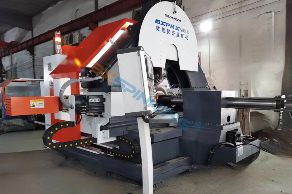 Powerful CNC Split Spinning Machine