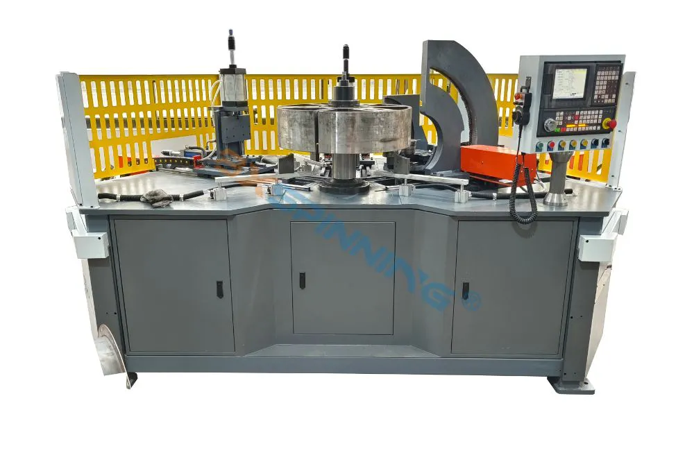 Vertical CNC Flange Spinning Machine