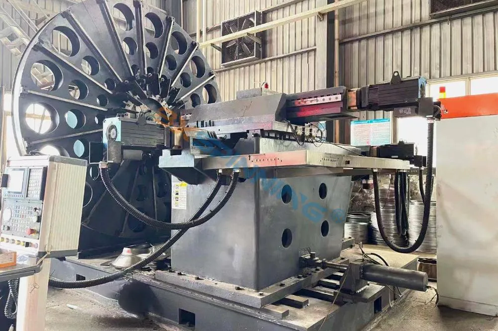Big Diameter Work Piece Flange Spinning Machine