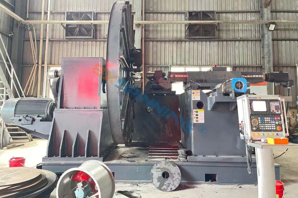Big Diameter Work Piece Flange Spinning Machine
