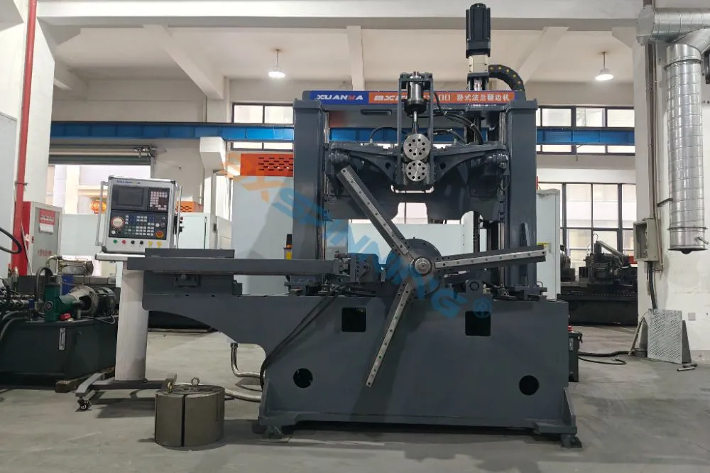 Horizontal CNC Flange Spinning Machine