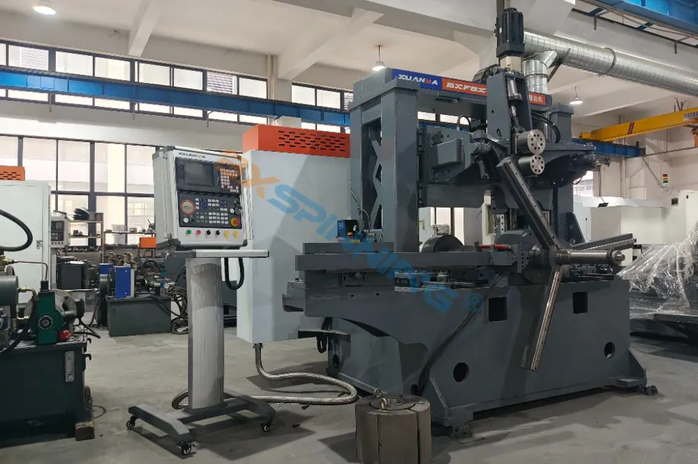 Horizontal CNC Flange Spinning Machine