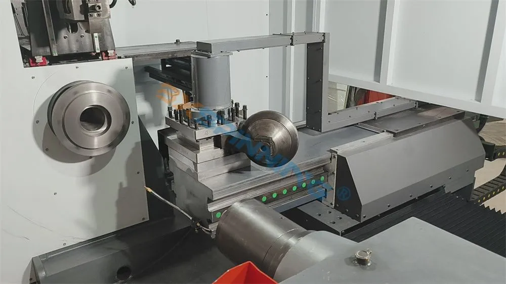 Stainless Steel Copper Aluminum CNC Spinning Lathe