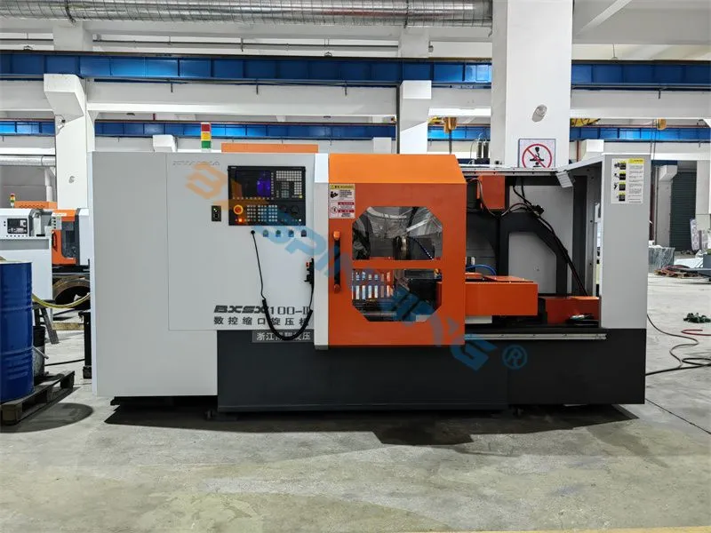 Twin Wheel Necking-in Spinning Machine