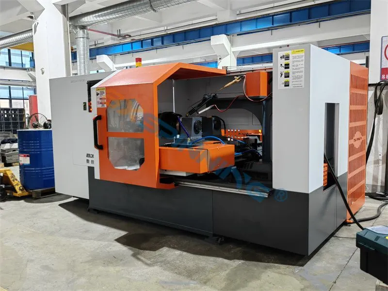 Twin Wheel Necking-in Spinning Machine