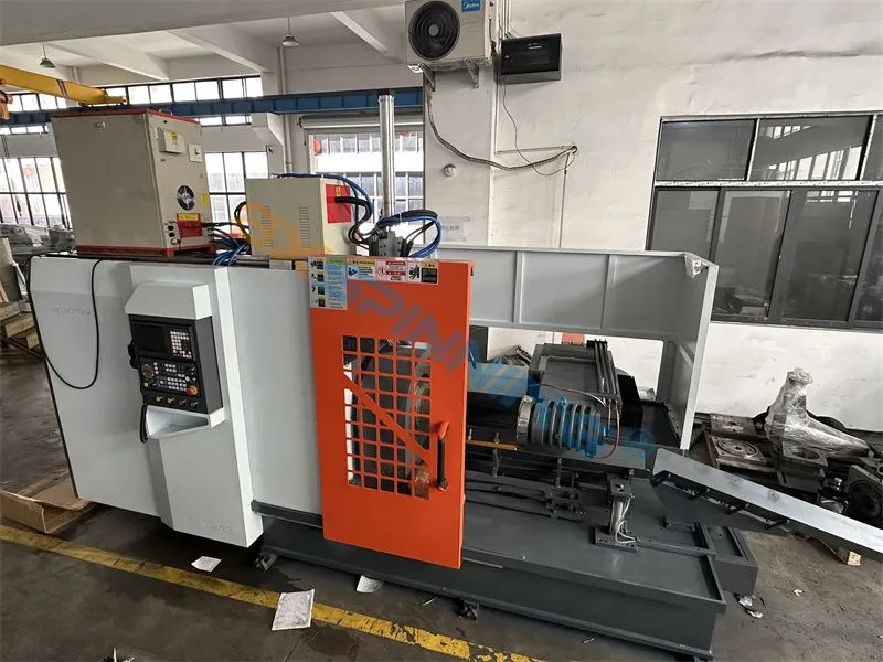 Stainless Steel Copper Aluminum Tube Spinning Machine