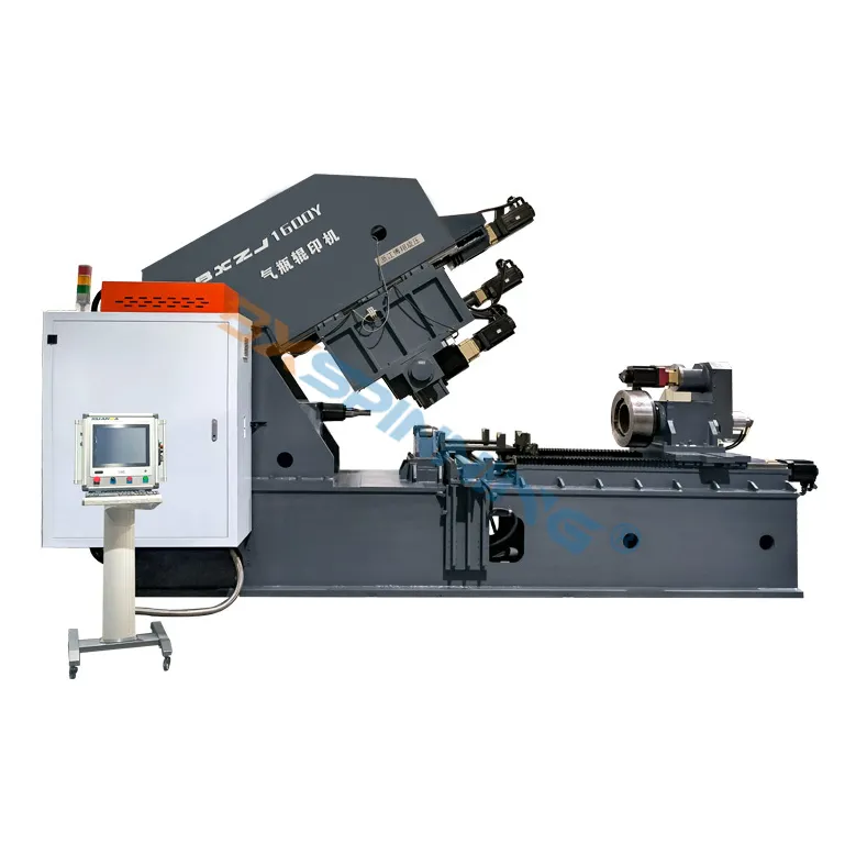 BXZJ1600Y Gas Cylinder Roller-Stamping Machine